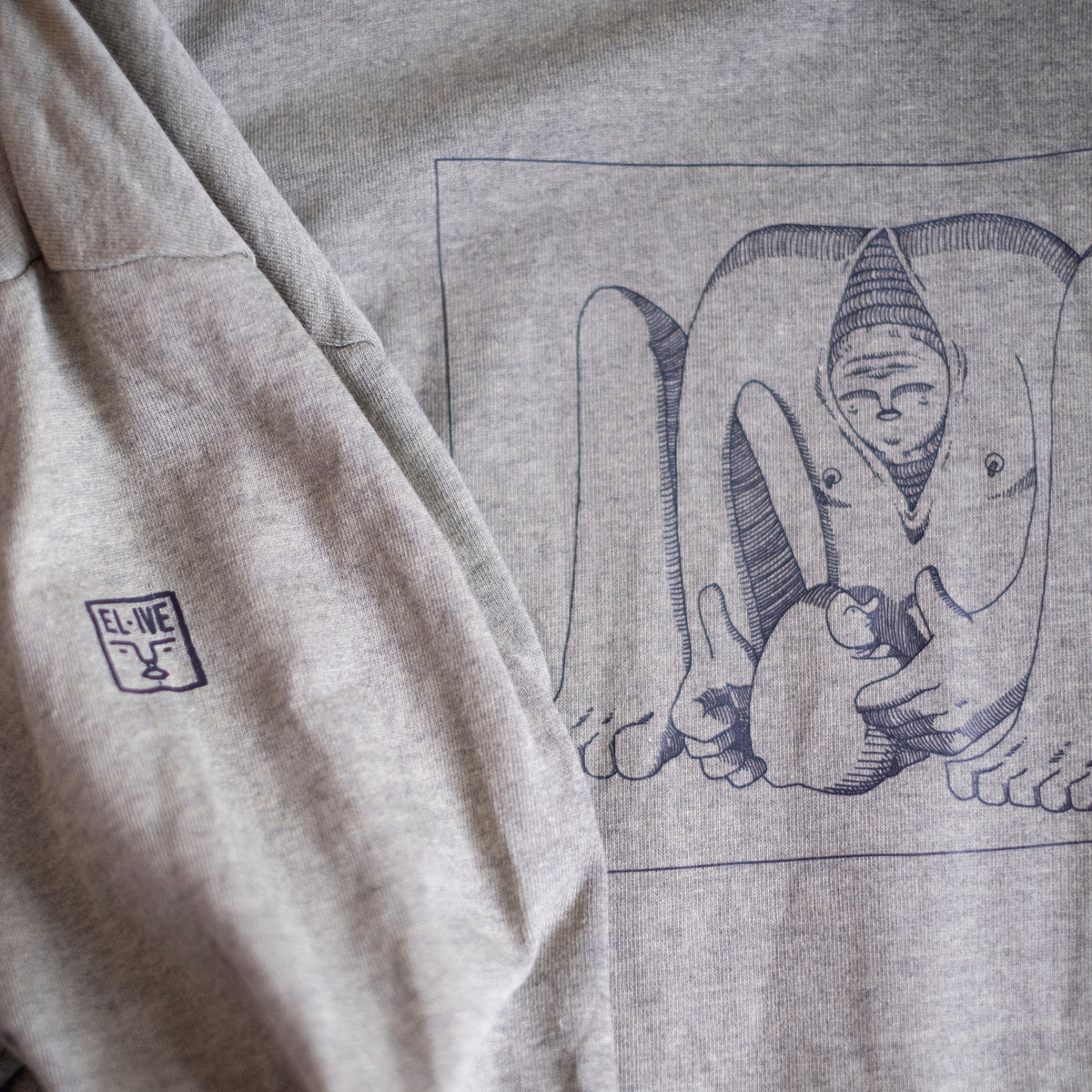 a big one: green hoodie, M